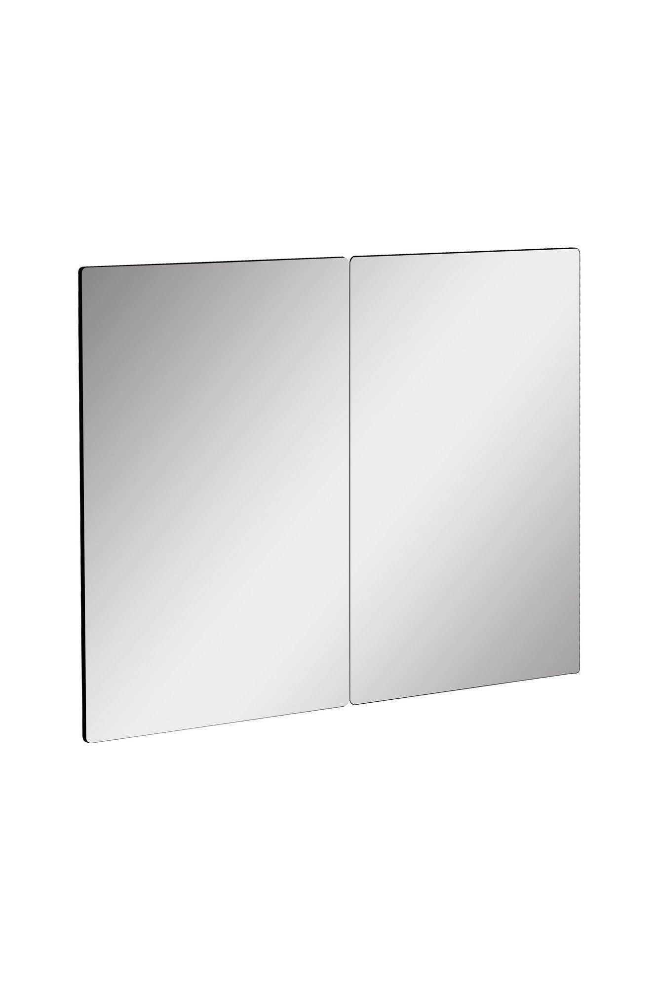 Espelho com Iluminação Led-Rectangular-Branco