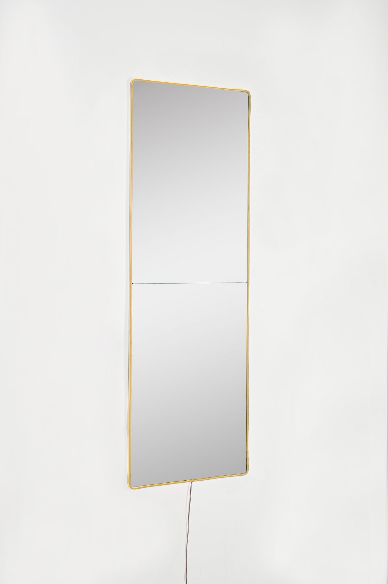 Espelho com Iluminação Led-Rectangular-Amarelo