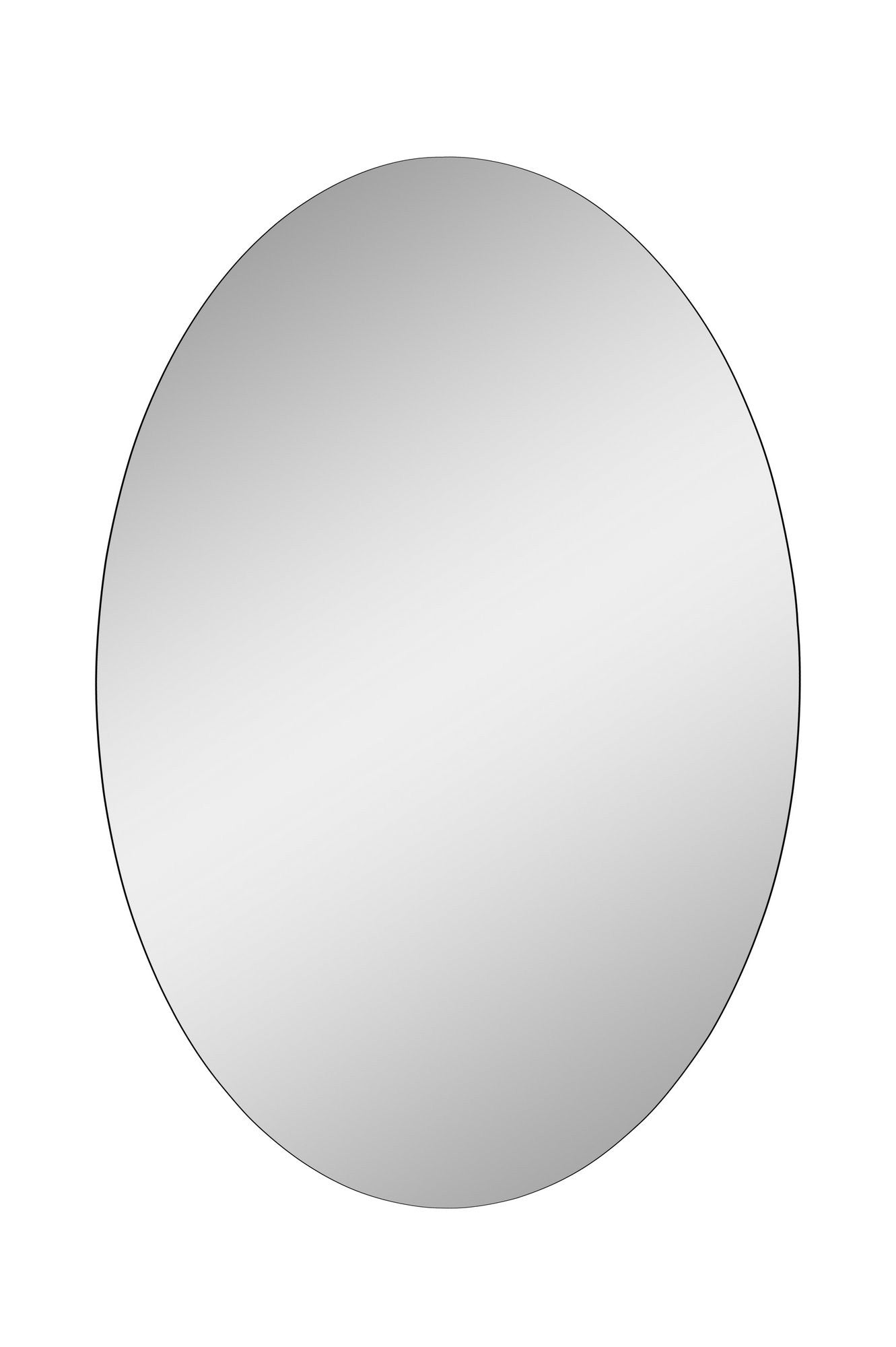 Espelho com Iluminação Led-Elliptical-Amarelo