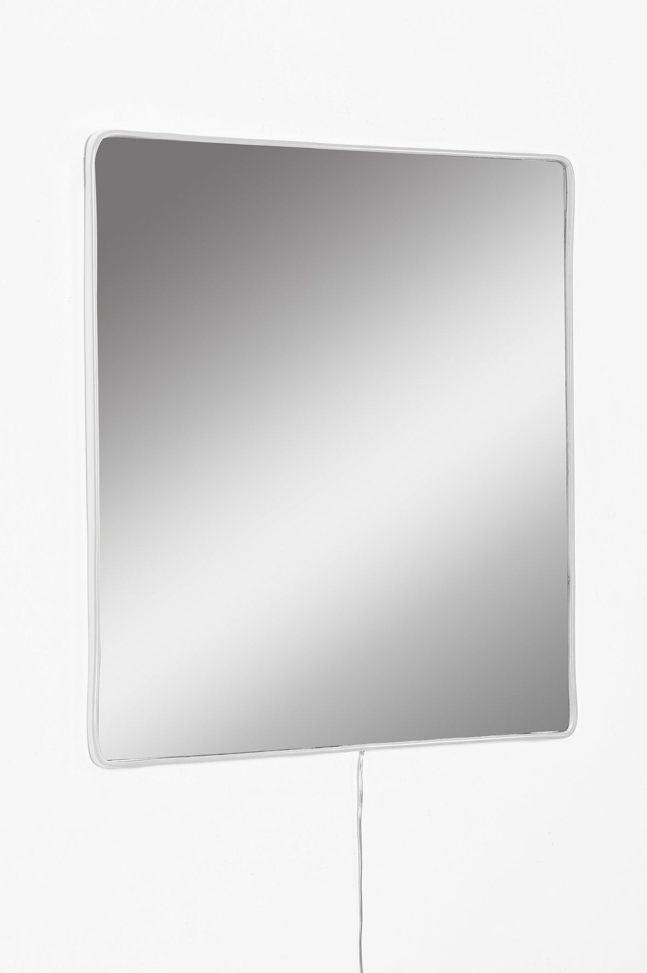 Espelho com Iluminação Led-Square-Branco