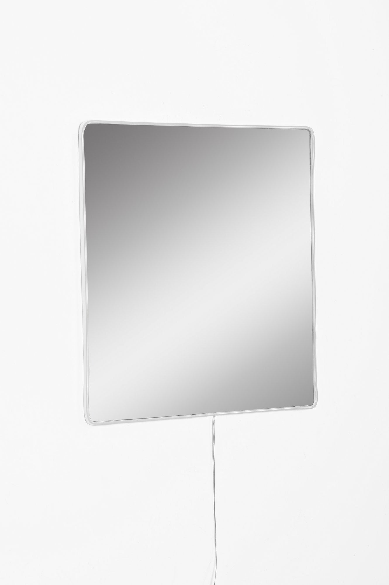 Espelho com Iluminação Led-Square-Branco