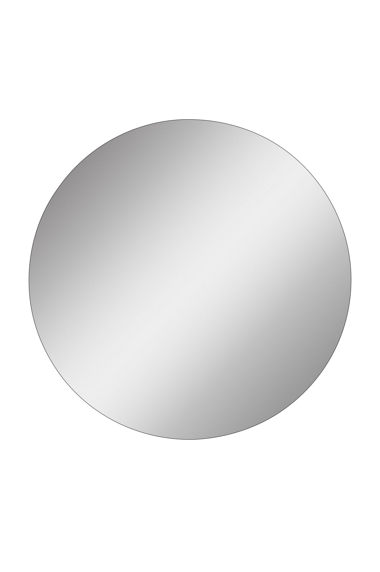 Espelho com Iluminação Led-Round-Amarelo