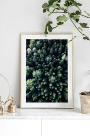 Quadro Decorativo Multicolor em Madeira Maciça - Arte Digital Emoldurada 33x48cm