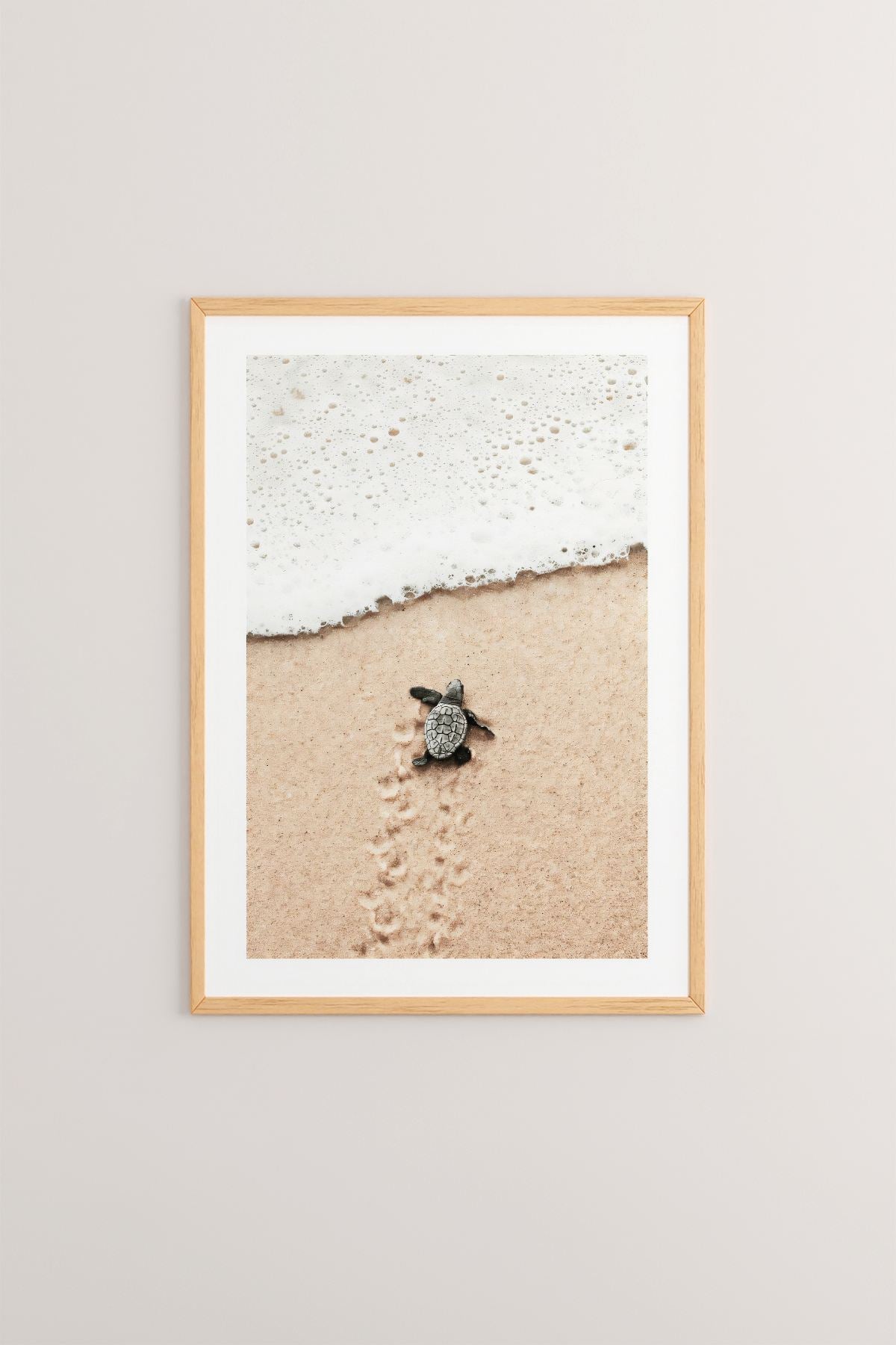 Quadro Decorativo Multicolor em Madeira Maciça - Arte Digital Emoldurada 33x48cm