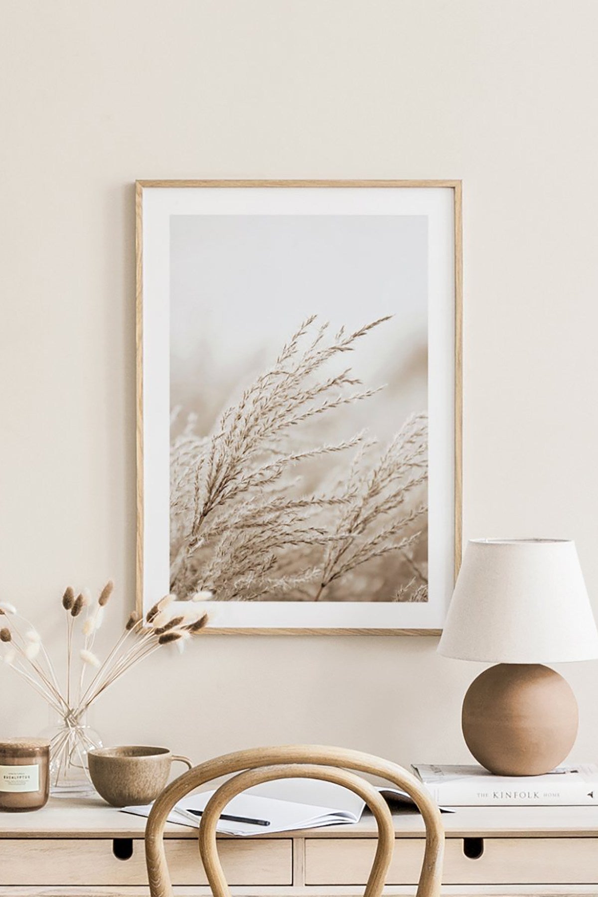 Quadro Decorativo Multicolor em Madeira Maciça - Impressão Digital 33x48cm com Moldura de 2cm