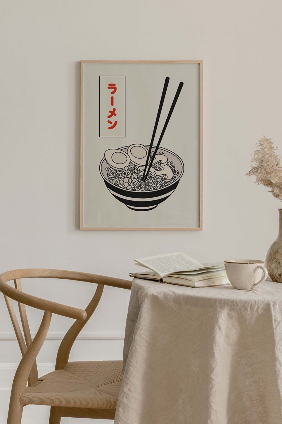 Quadro Decorativo Multicolor em Madeira Maciça - Impressão Digital 33x48cm com Moldura de 2cm