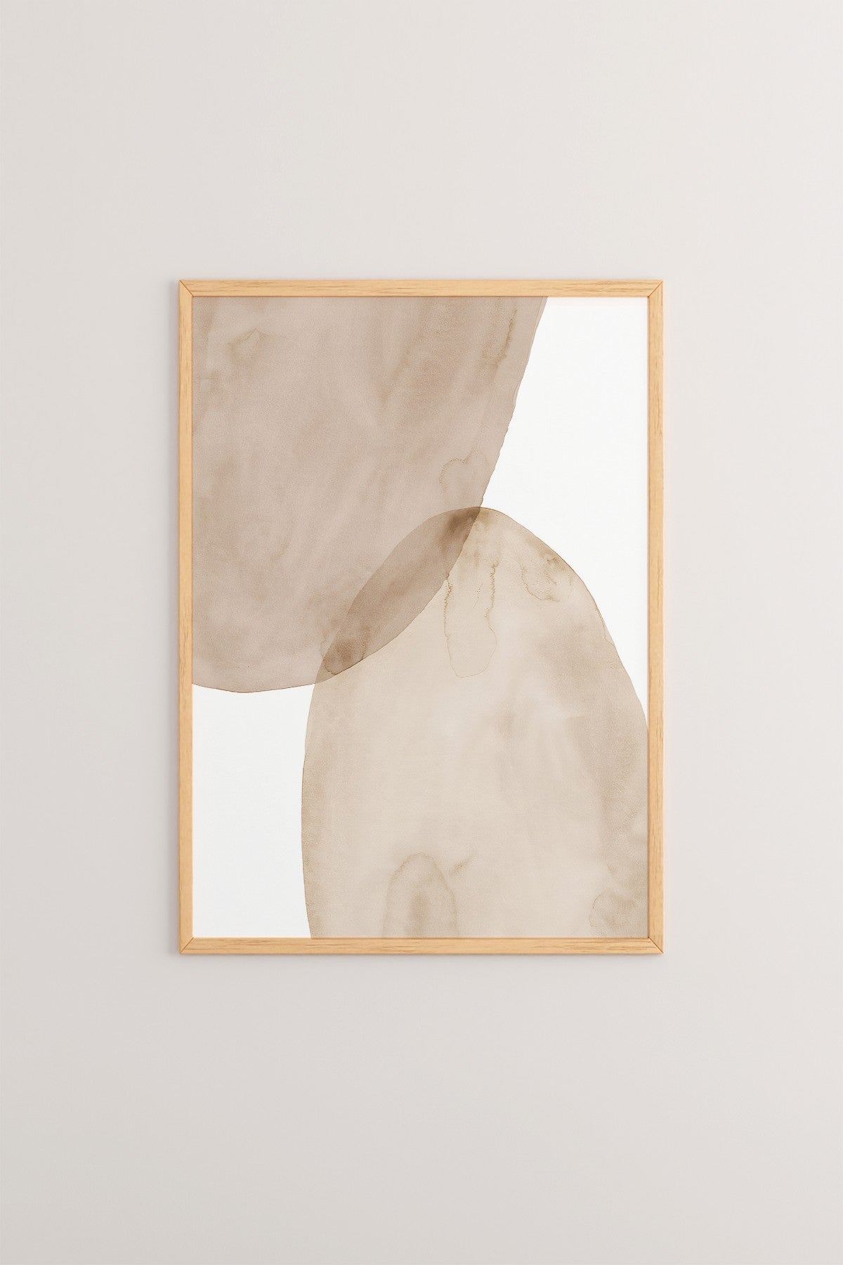 Quadro Decorativo Multicolor em Madeira Maciça - Impressão Digital 33x48cm com Moldura de 2cm