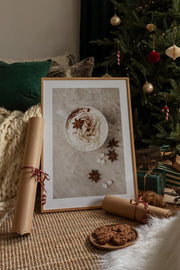 Quadro Decorativo Multicolor em Madeira Maciça - Impressão Digital 33x48cm com Moldura de 2cm