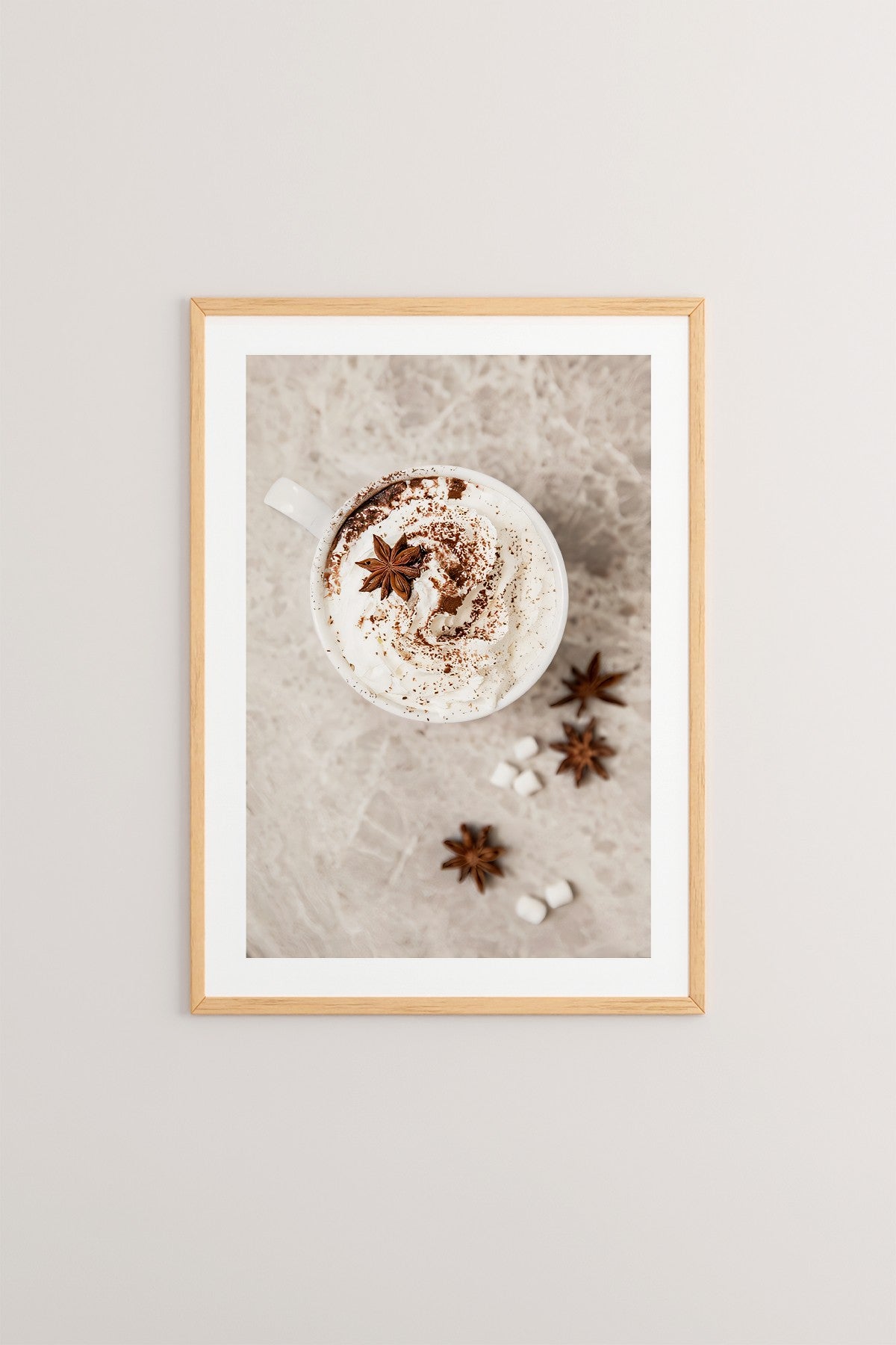 Quadro Decorativo Multicolor em Madeira Maciça - Impressão Digital 33x48cm com Moldura de 2cm