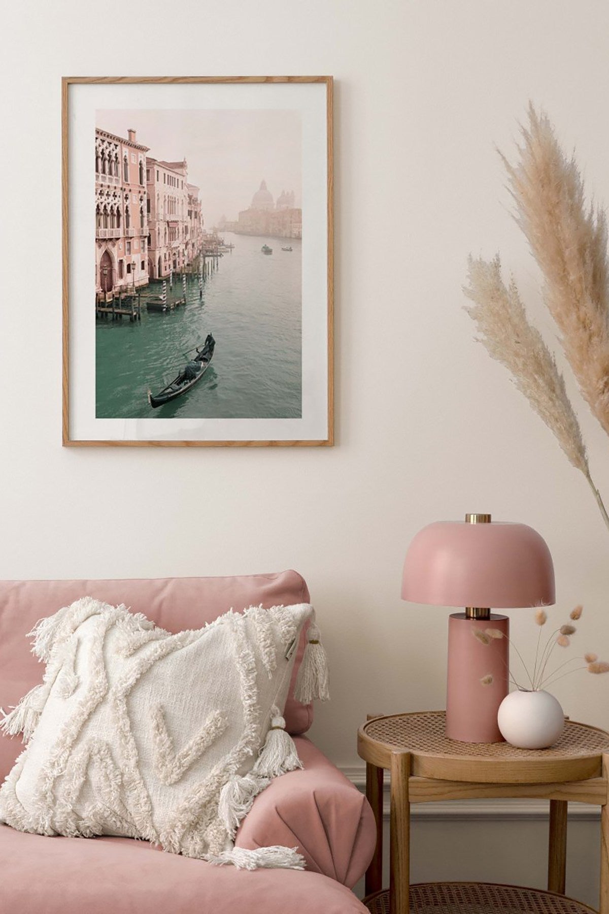 Quadro Decorativo Multicolor em Madeira Maciça - Impressão Digital 33x48cm com Moldura de 2cm