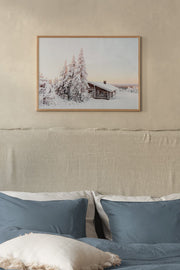 Quadro Decorativo Multicolor em Madeira Maciça - Impressão Digital 33x48cm com Moldura de 2cm