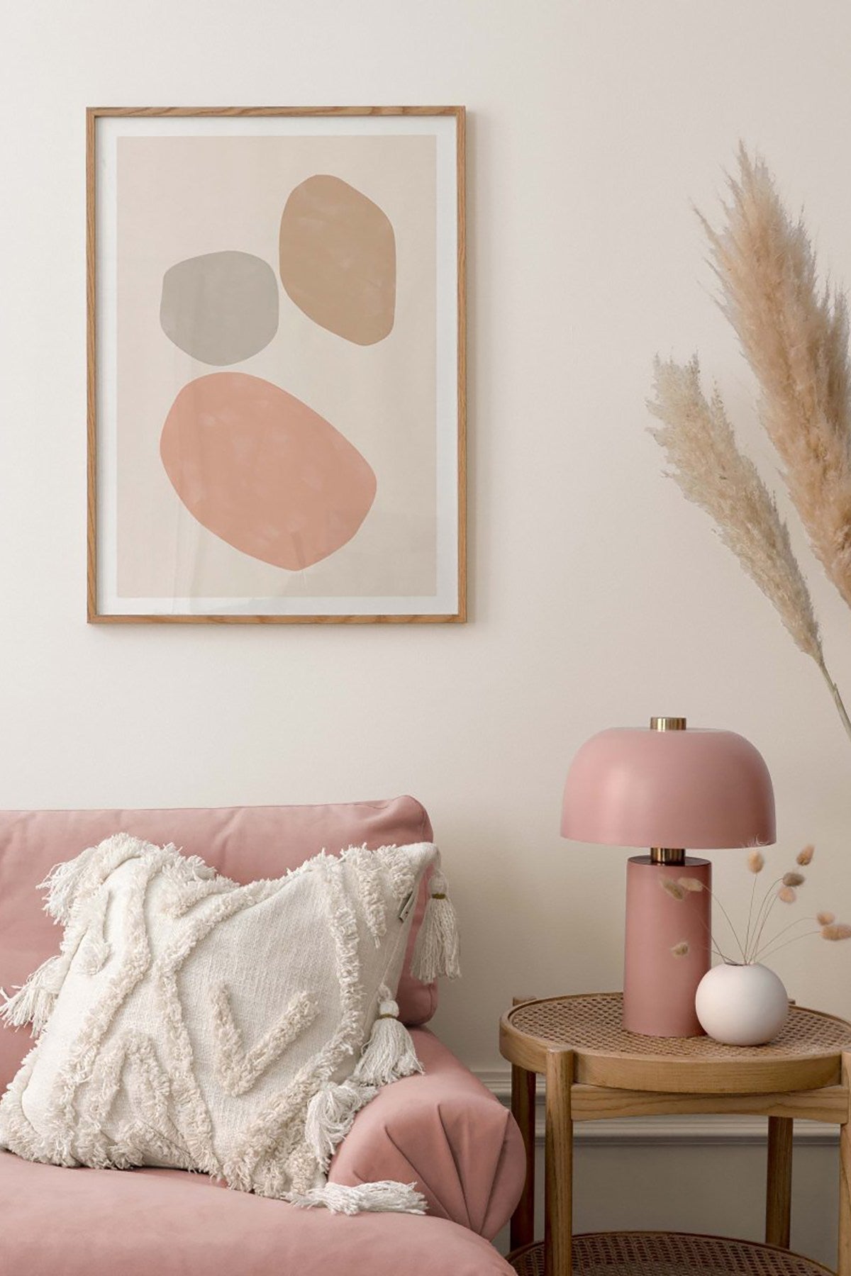 Quadro Decorativo Multicolor em Madeira Maciça - Impressão Digital 33x48cm com Moldura de 2cm