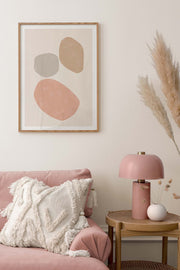 Quadro Decorativo Multicolor em Madeira Maciça - Impressão Digital 33x48cm com Moldura de 2cm