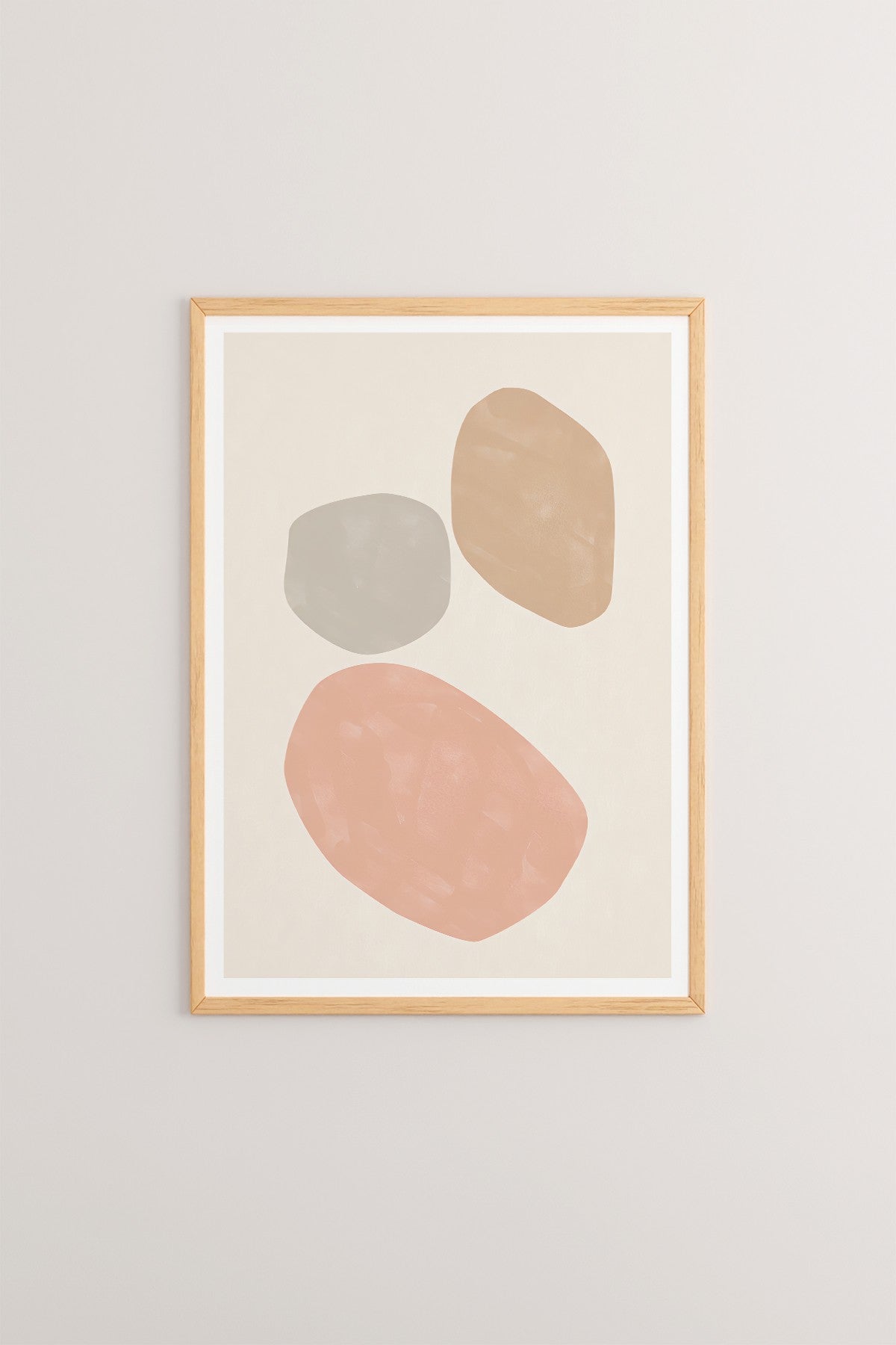 Quadro Decorativo Multicolor em Madeira Maciça - Impressão Digital 33x48cm com Moldura de 2cm