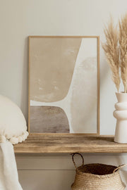 Quadro Decorativo Multicolor em Madeira Maciça - Arte Digital Emoldurada 33x48cm