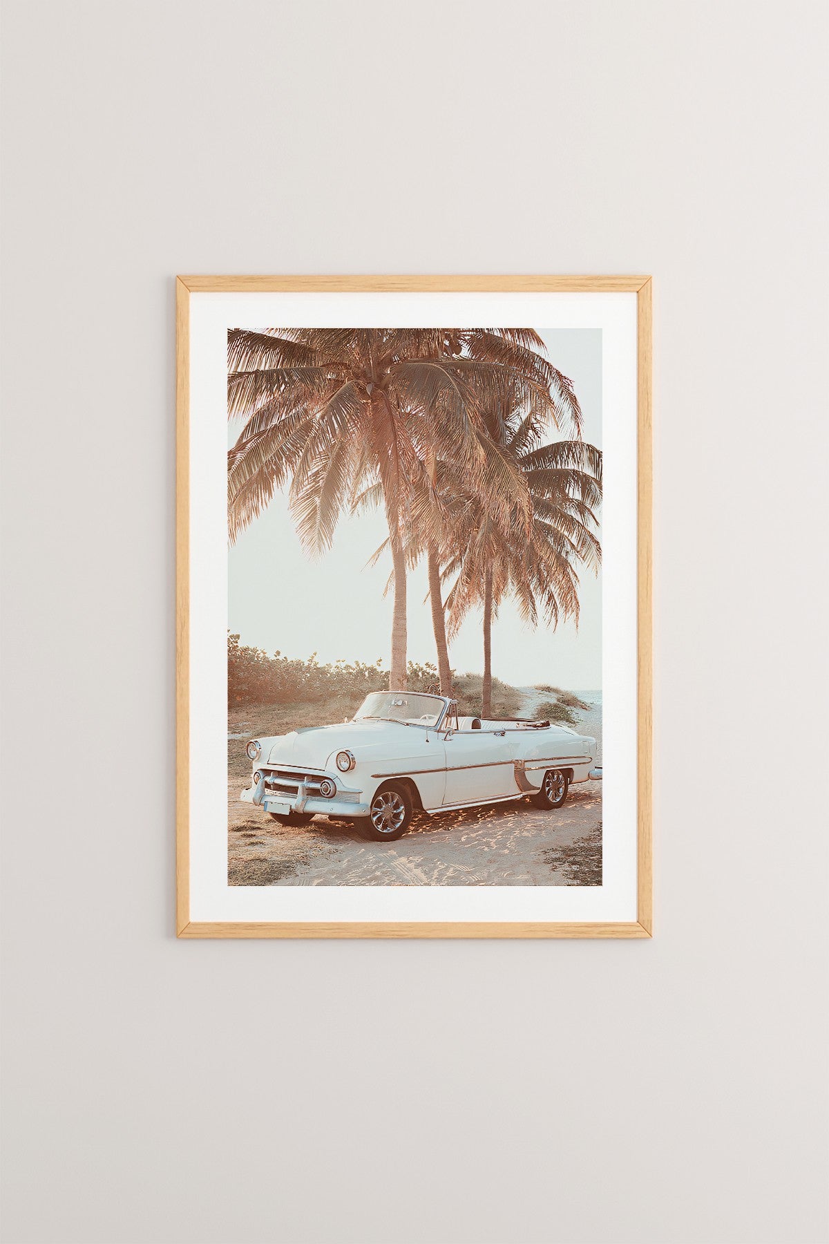 Quadro Decorativo Multicolor em Madeira Maciça - Arte Digital Emoldurada 33x48cm