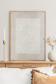 Quadro Decorativo Multicolor em Madeira Maciça - Impressão Digital 33x48cm com Moldura de 2cm