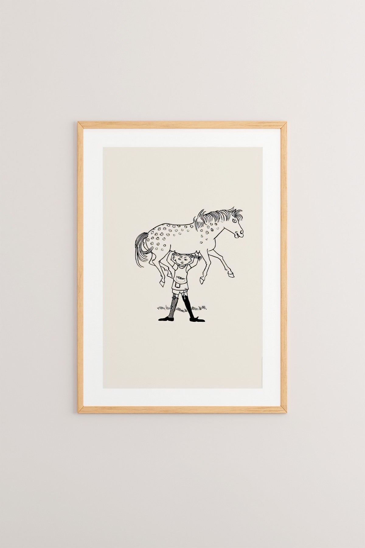 Quadro Decorativo Multicolor em Madeira Maciça - Arte Digital Emoldurada 33x48cm