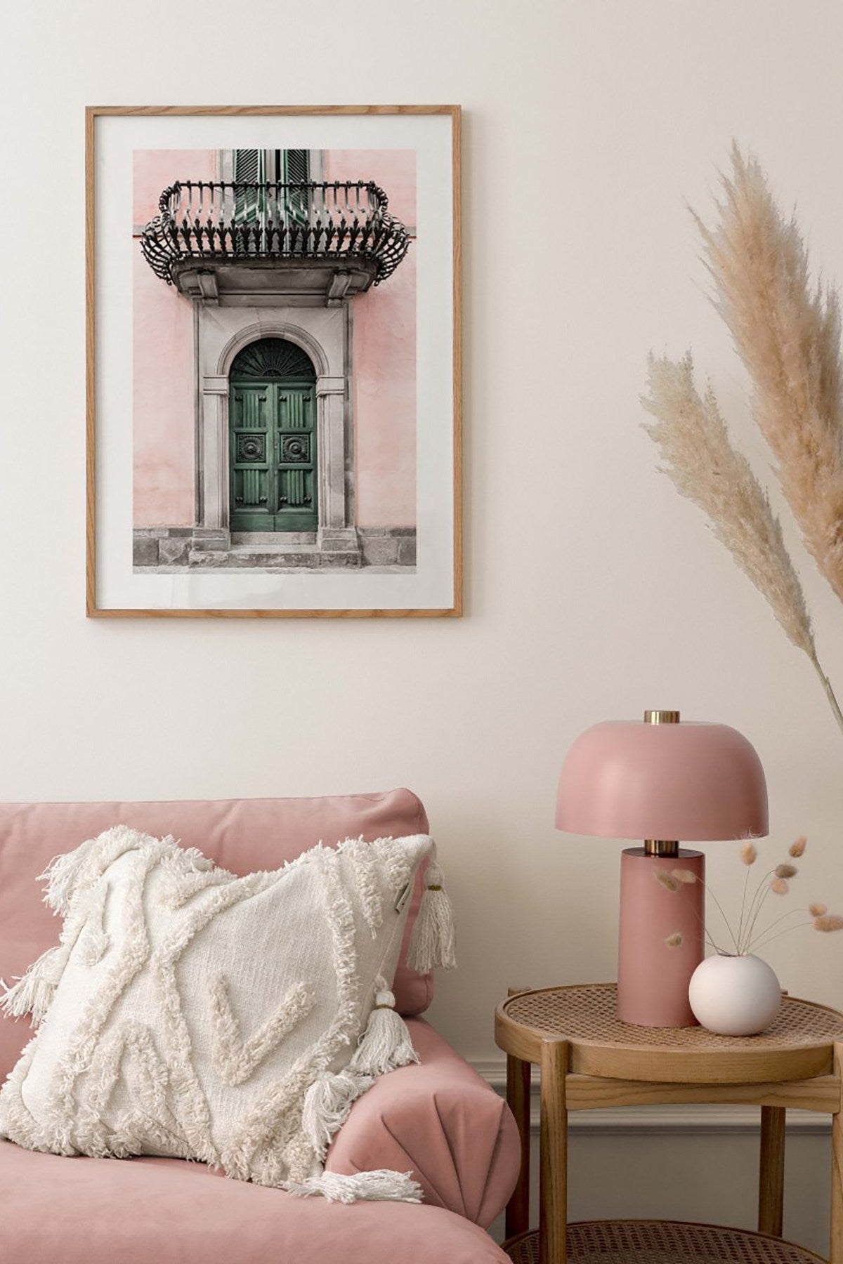 Quadro Decorativo Multicolor em Madeira Maciça - Arte Digital Emoldurada 33x48cm