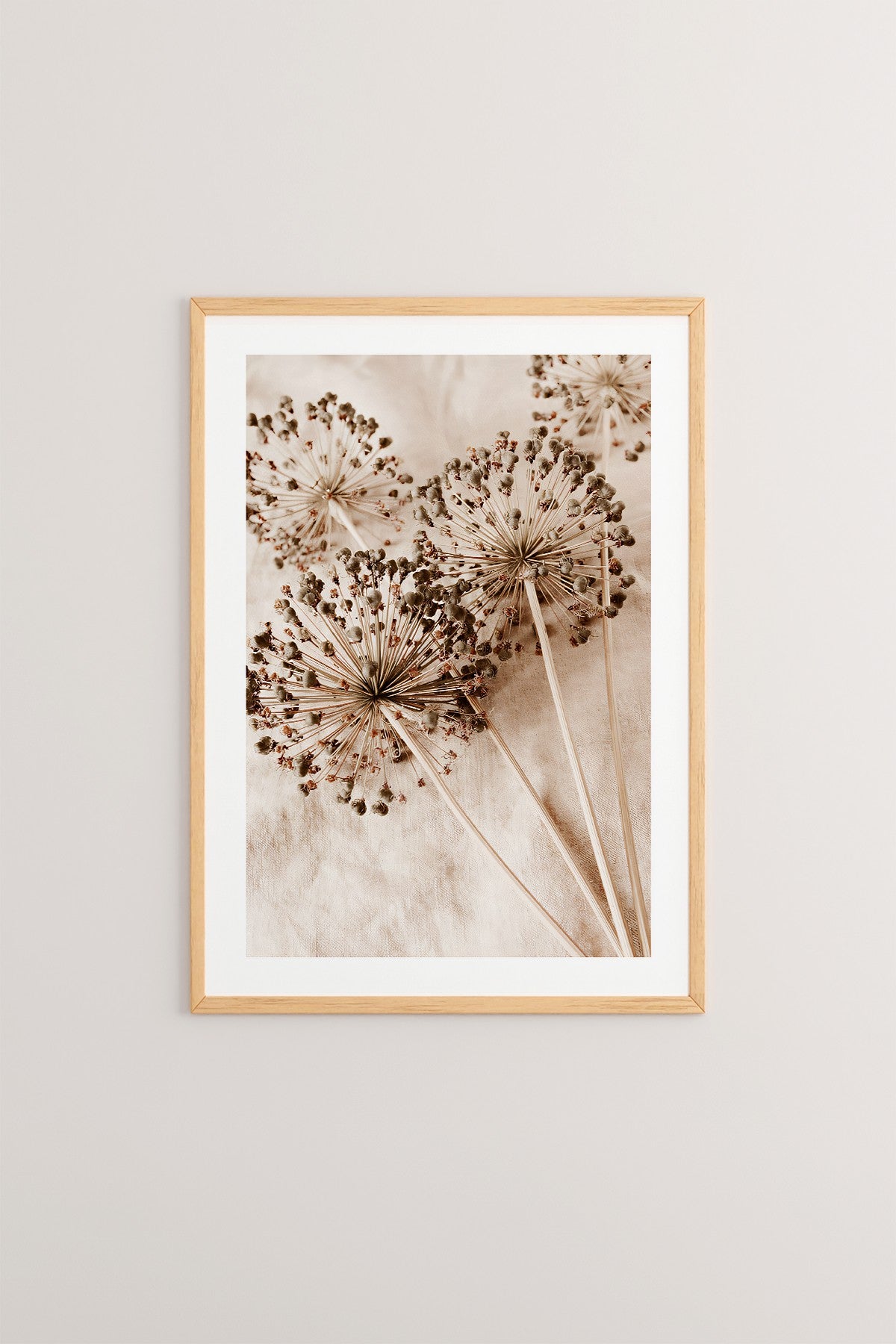 Quadro Decorativo Multicolor em Madeira Maciça - Arte Digital Emoldurada 33x48cm