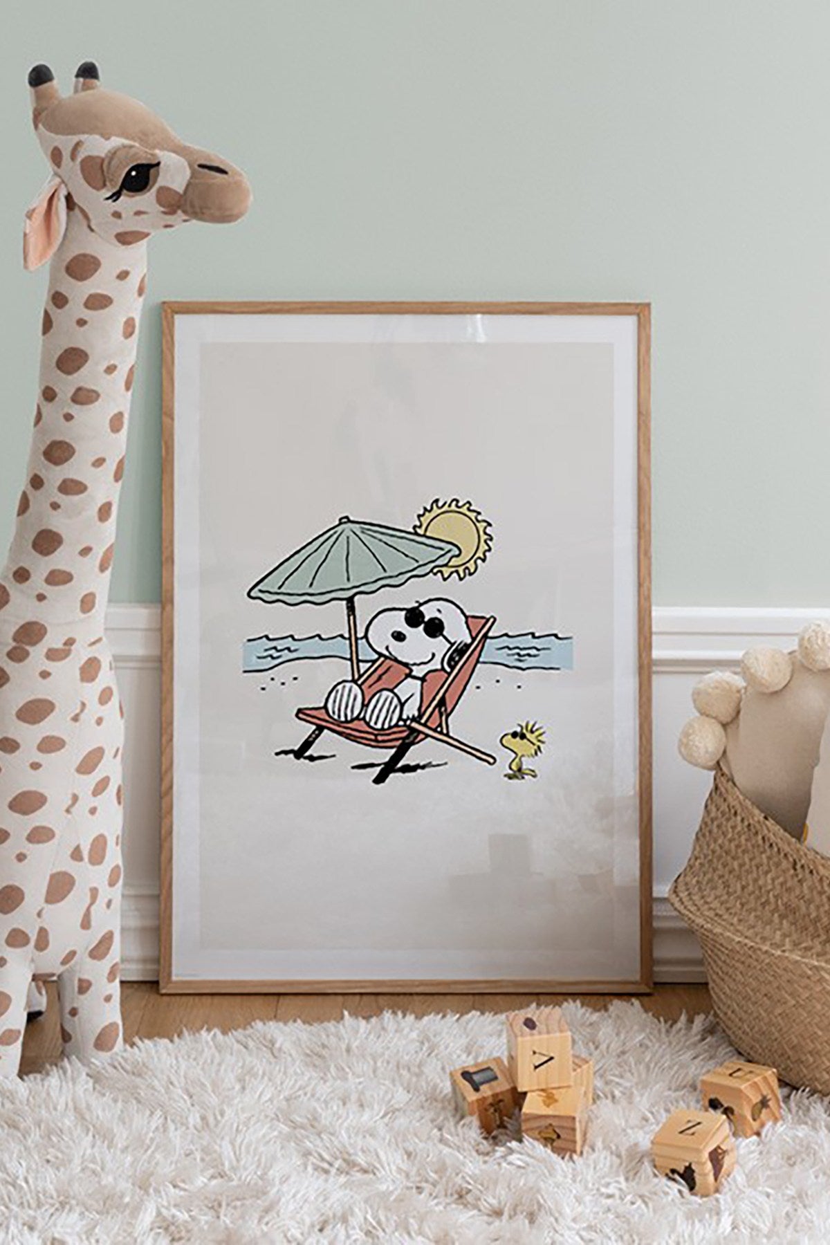 Quadro Decorativo com Moldura 100% Madeira Maciça (2 cm), Impressão Digital, 33x48 cm – Multicolor (Tekhamcerceve22)