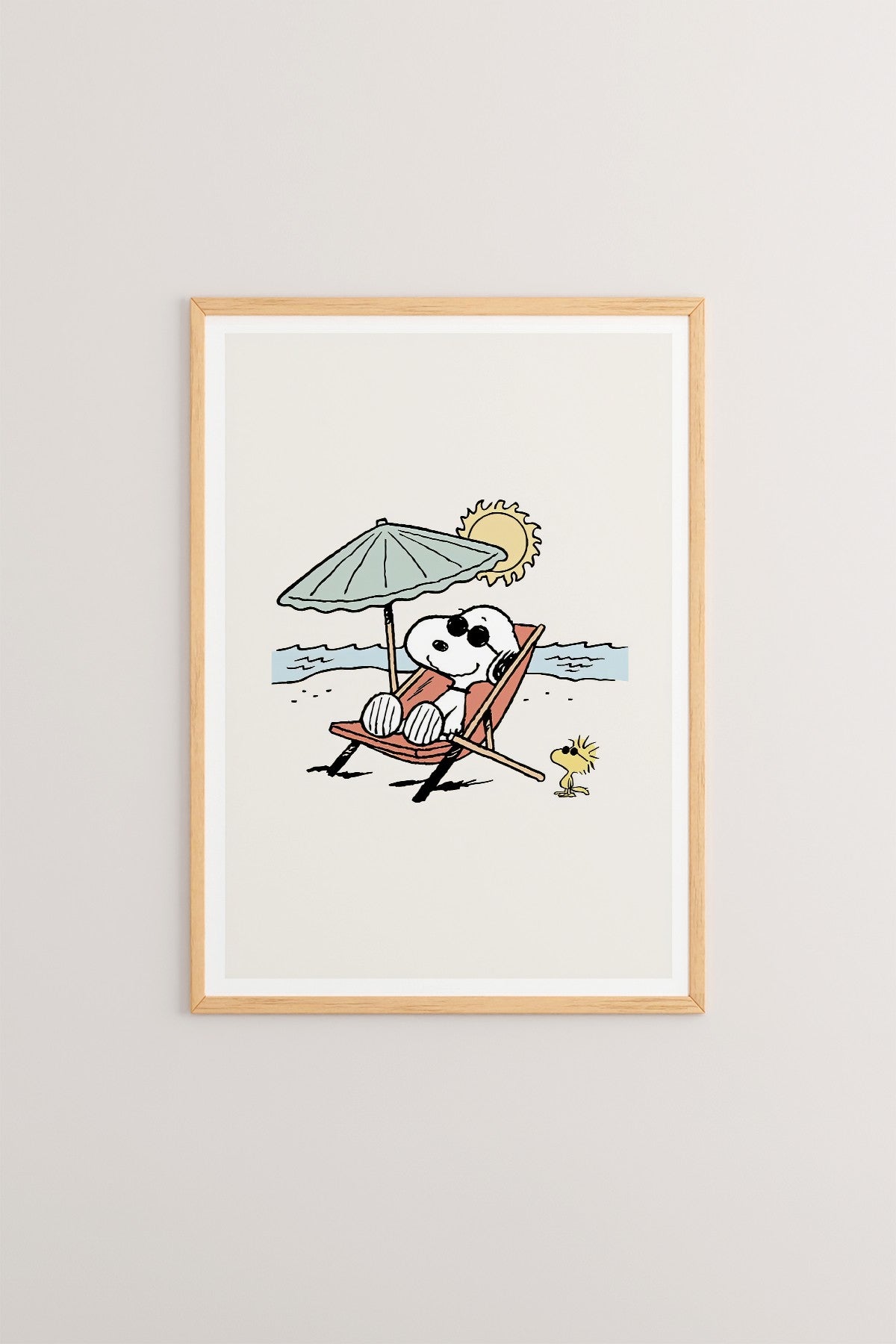 Quadro Decorativo com Moldura 100% Madeira Maciça (2 cm), Impressão Digital, 33x48 cm – Multicolor (Tekhamcerceve22)