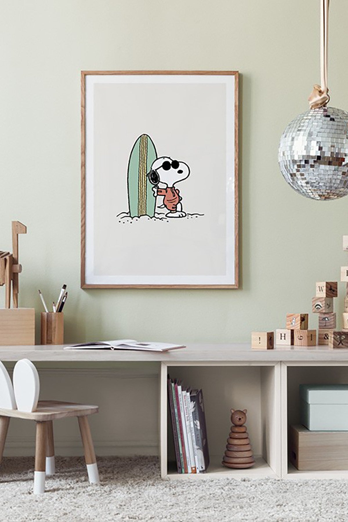 Quadro Decorativo Multicolor em Madeira Maciça - Impressão Digital 33x48cm com Moldura de 2cm