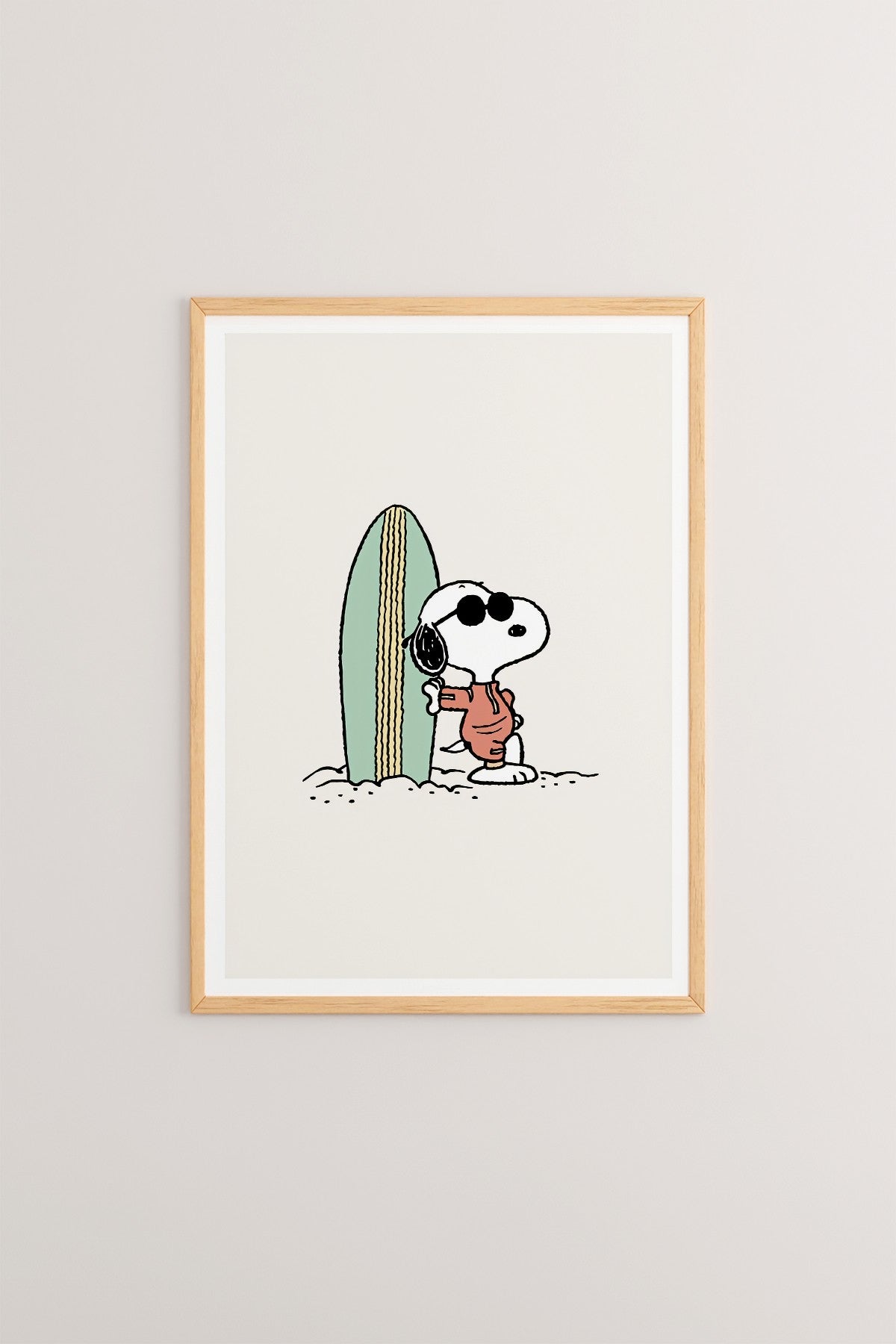 Quadro Decorativo Multicolor em Madeira Maciça - Impressão Digital 33x48cm com Moldura de 2cm