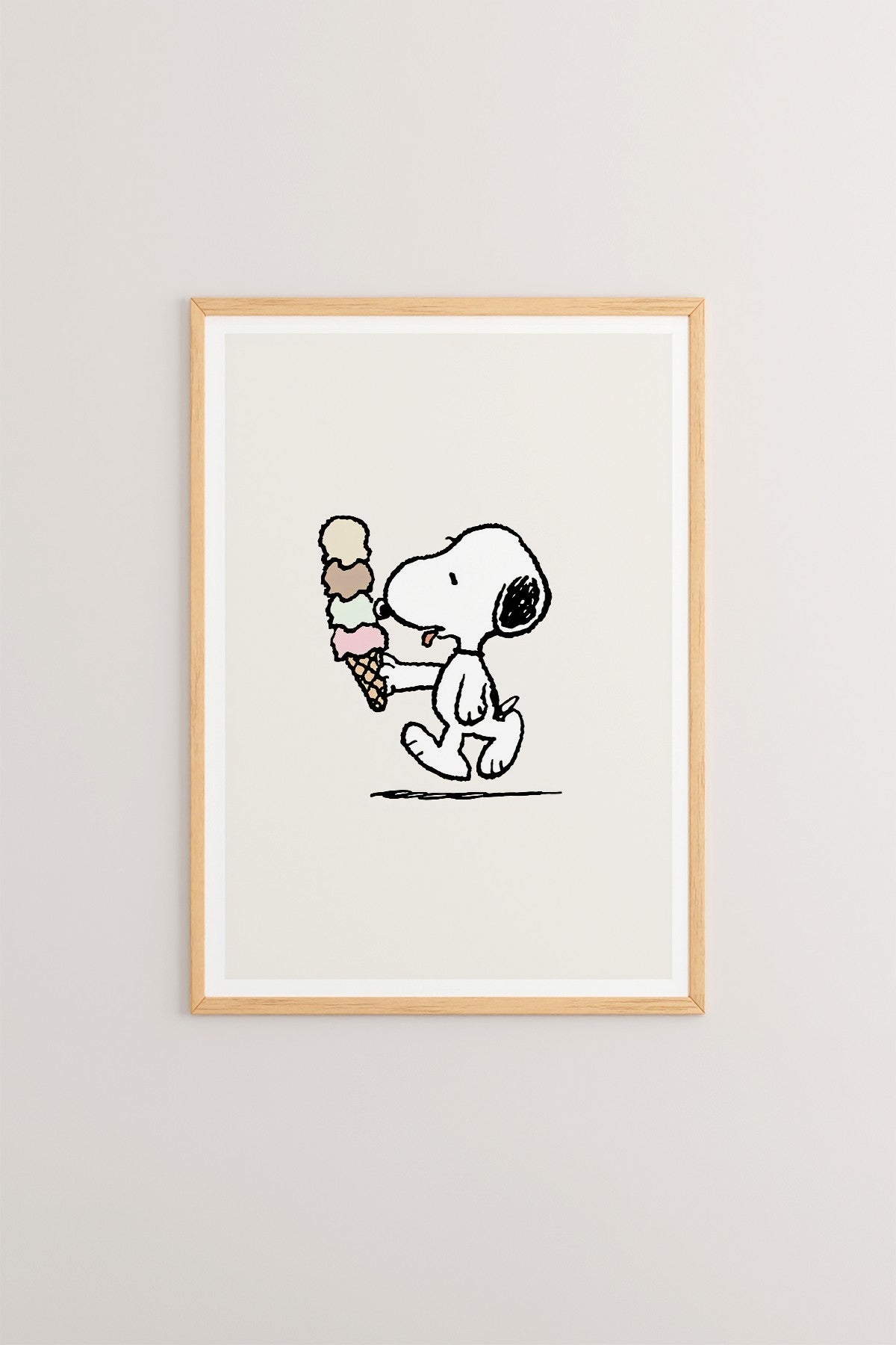 Quadro Decorativo Multicolor em Madeira Maciça - Impressão Digital 33x48cm com Moldura de 2cm