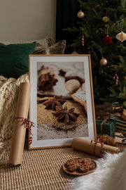 Quadro Decorativo com Moldura de Madeira Maciça (2 cm), Impressão Digital, 33 x 48 cm – Multicolor