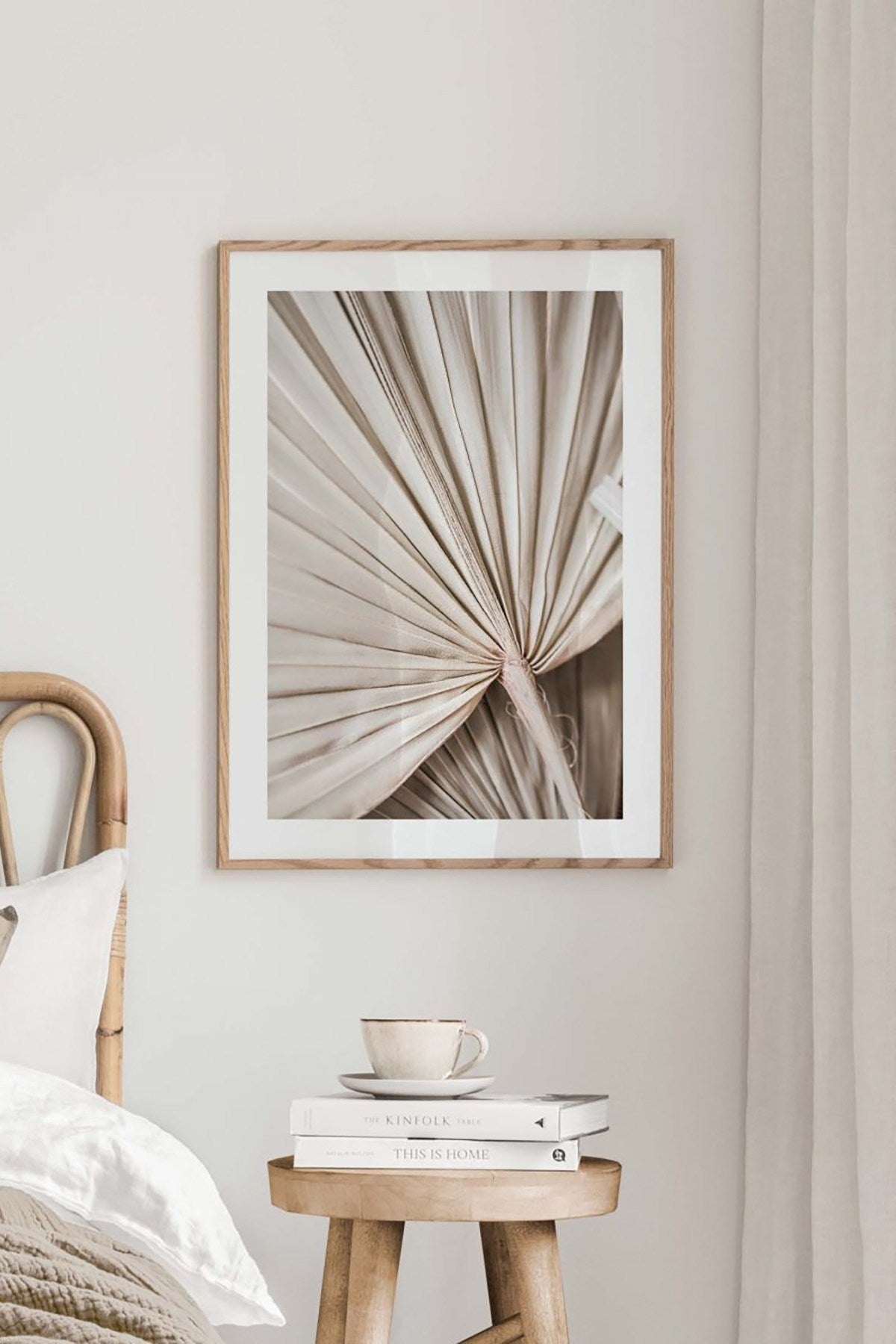 Quadro Decorativo Multicolor com Moldura de Madeira Maciça (2 cm), 33x48 cm – Tekhamcerceve33