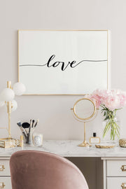 Quadro Decorativo Multicolor em Madeira Maciça - Arte Digital Emoldurada 33x48cm