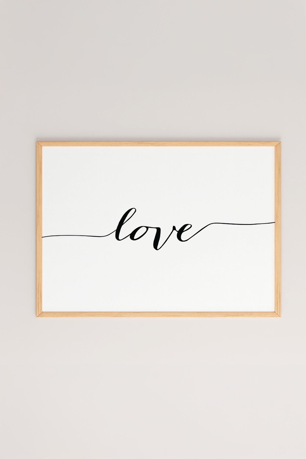 Quadro Decorativo Multicolor em Madeira Maciça - Arte Digital Emoldurada 33x48cm