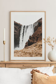 Quadro Decorativo Multicolor em Madeira Maciça - Arte Digital Emoldurada 33x48cm