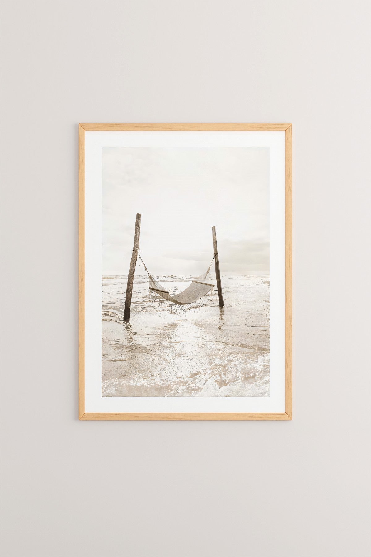 Quadro Decorativo Multicolor em Madeira Maciça - Arte Digital Emoldurada 33x48cm