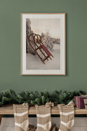 Quadro Decorativo em Moldura de Madeira Maciça 2 cm, Impressão Digital em MDF, Multicolor, 33 x 48 cm – Tekhamcerceve59 (786DKT1202)