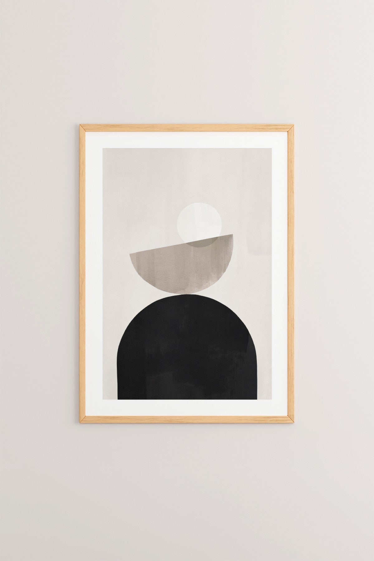 Quadro Decorativo Multicolor em Madeira Maciça - Arte Digital Emoldurada 33x48cm