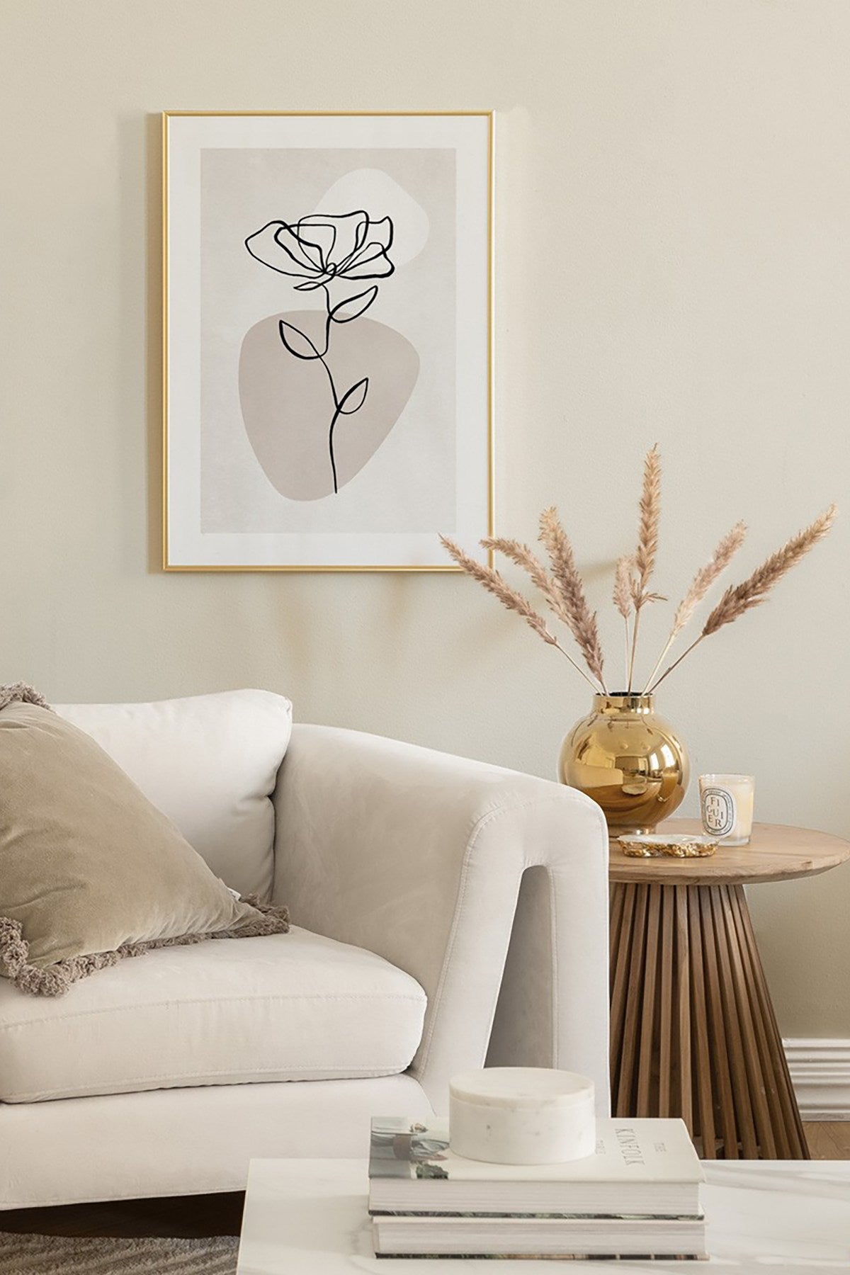 Quadro Decorativo Multicolor em Madeira Maciça - Impressão Digital Premium 33x48cm