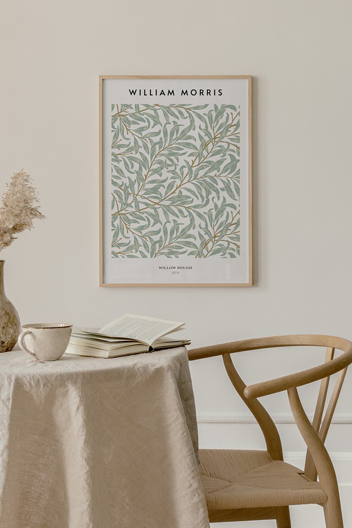 Tekhamcerceve70 – Quadro Decorativo Multicolor com Moldura em Madeira Maciça, Impressão Digital, 33 x 48 cm