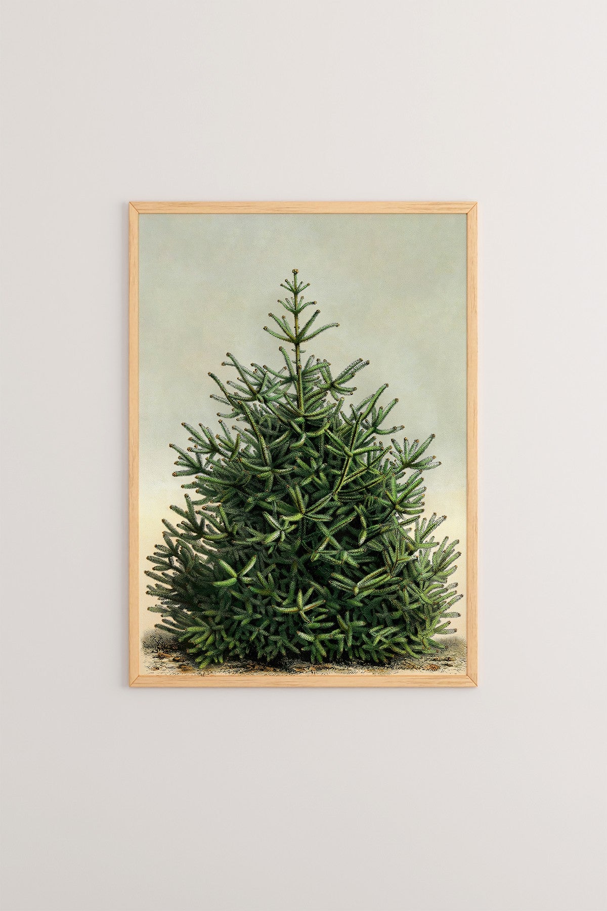 Quadro Decorativo Multicolor em Madeira Maciça - Arte Digital Emoldurada 33x48cm