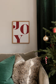 Quadro Decorativo Multicolor em Madeira Maciça - Arte Digital Emoldurada 33x48cm