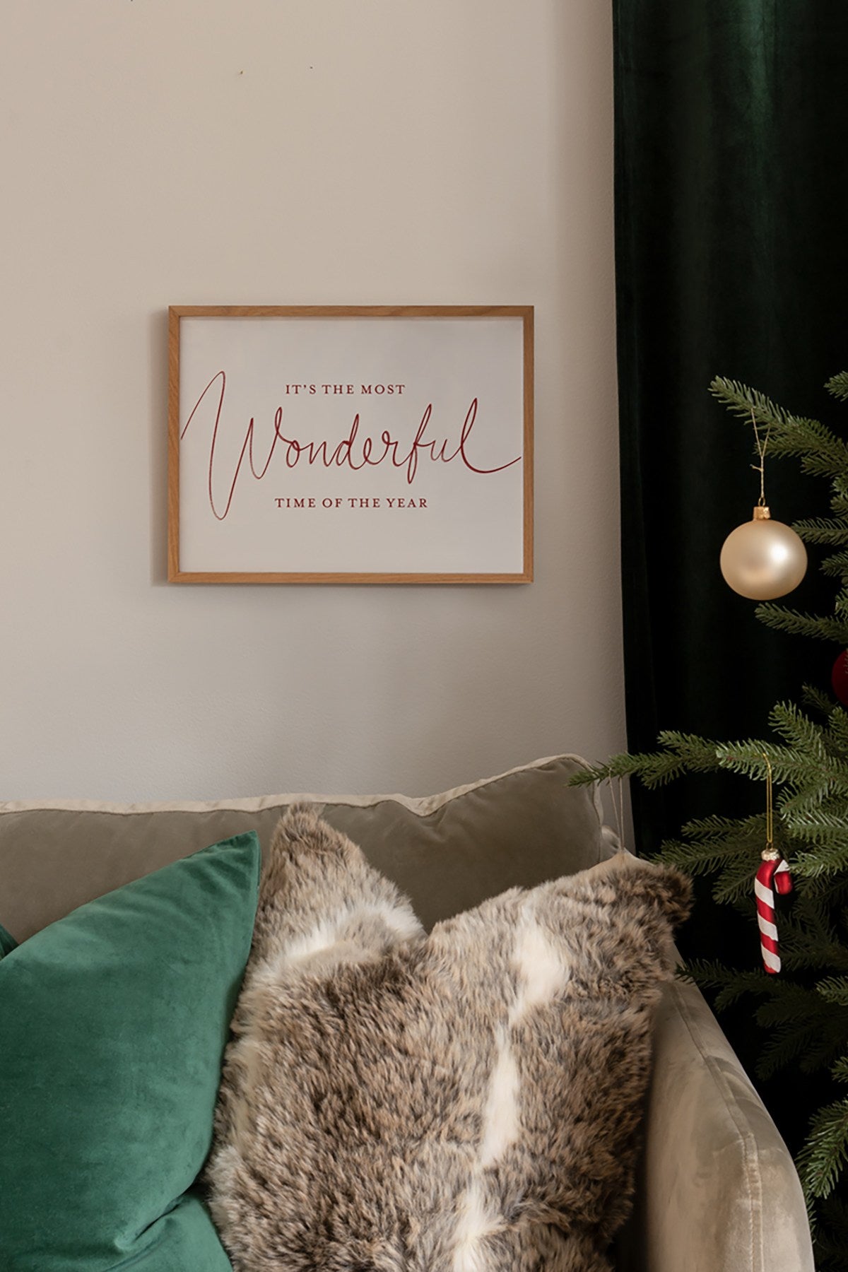 Quadro Decorativo Multicolor em Madeira Maciça - Arte Digital Emoldurada 33x48cm