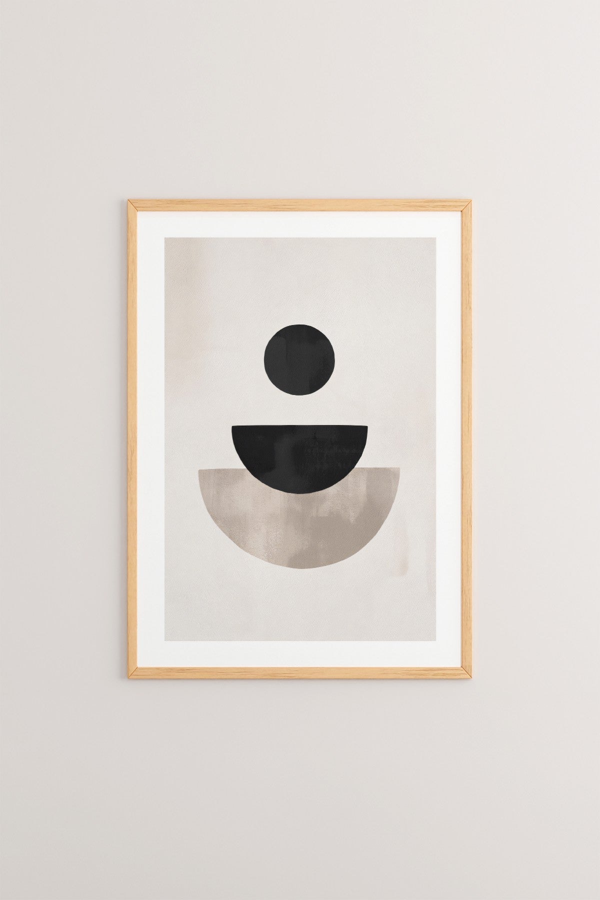 Quadro Decorativo Multicolor em Madeira Maciça - Impressão Digital 33x48cm com Moldura de 2cm