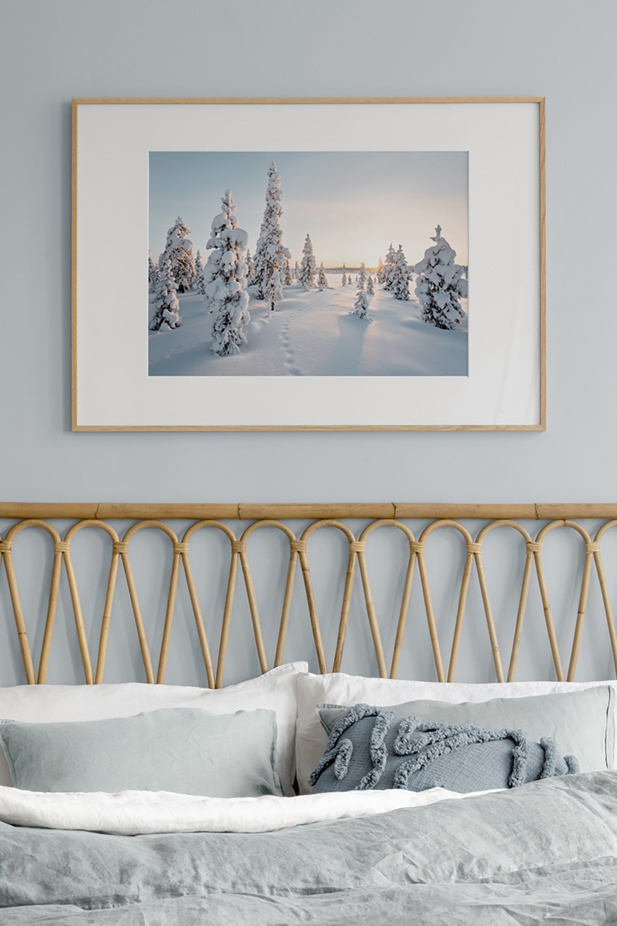 Quadro Decorativo Multicolor em Madeira Maciça - Impressão Digital 33x48cm com Moldura de 2cm