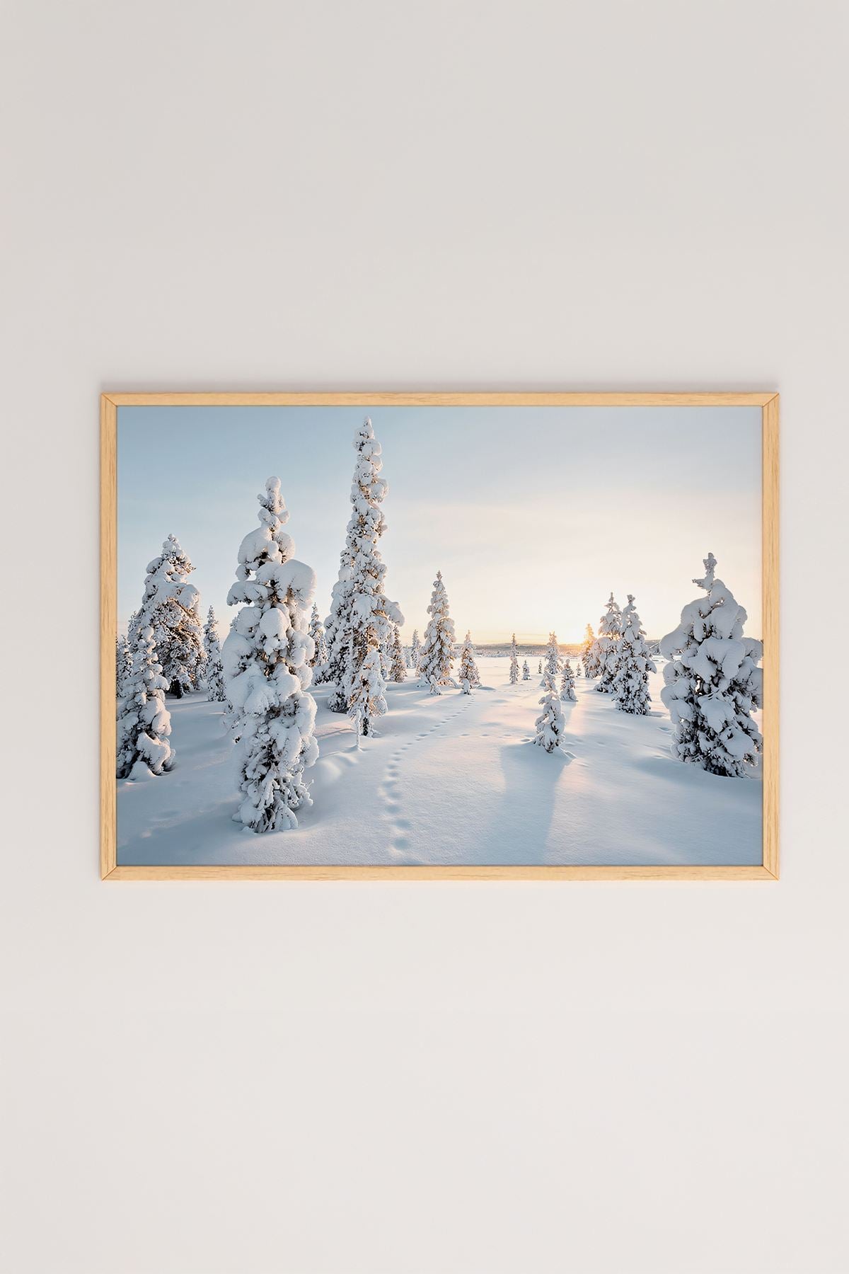 Quadro Decorativo Multicolor em Madeira Maciça - Impressão Digital 33x48cm com Moldura de 2cm