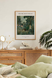 Quadro Decorativo Multicolor em Madeira Maciça - Impressão Digital 33x48cm com Moldura de 2cm