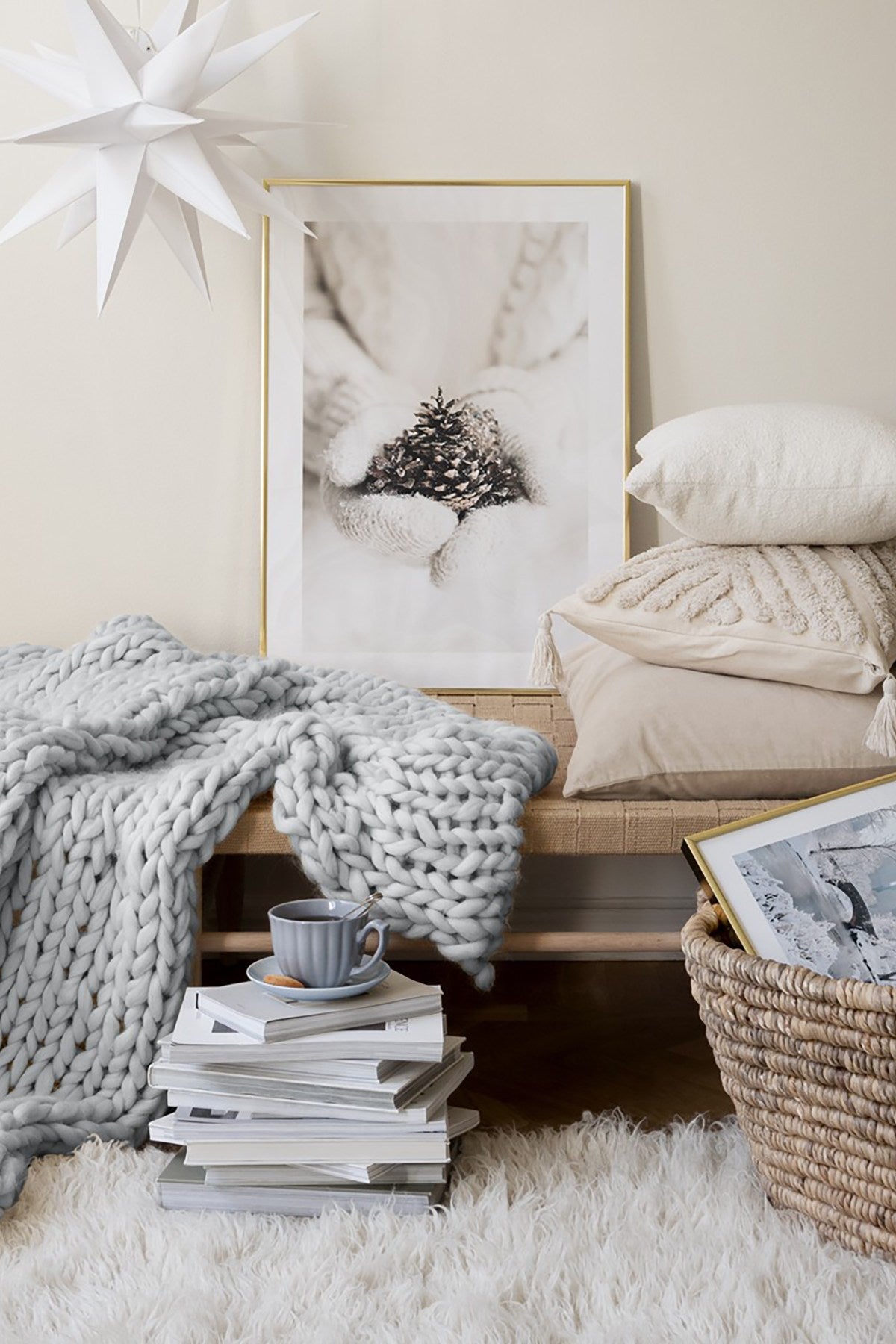 Quadro Decorativo Multicolor em Madeira Maciça - Impressão Digital Premium 33x48cm