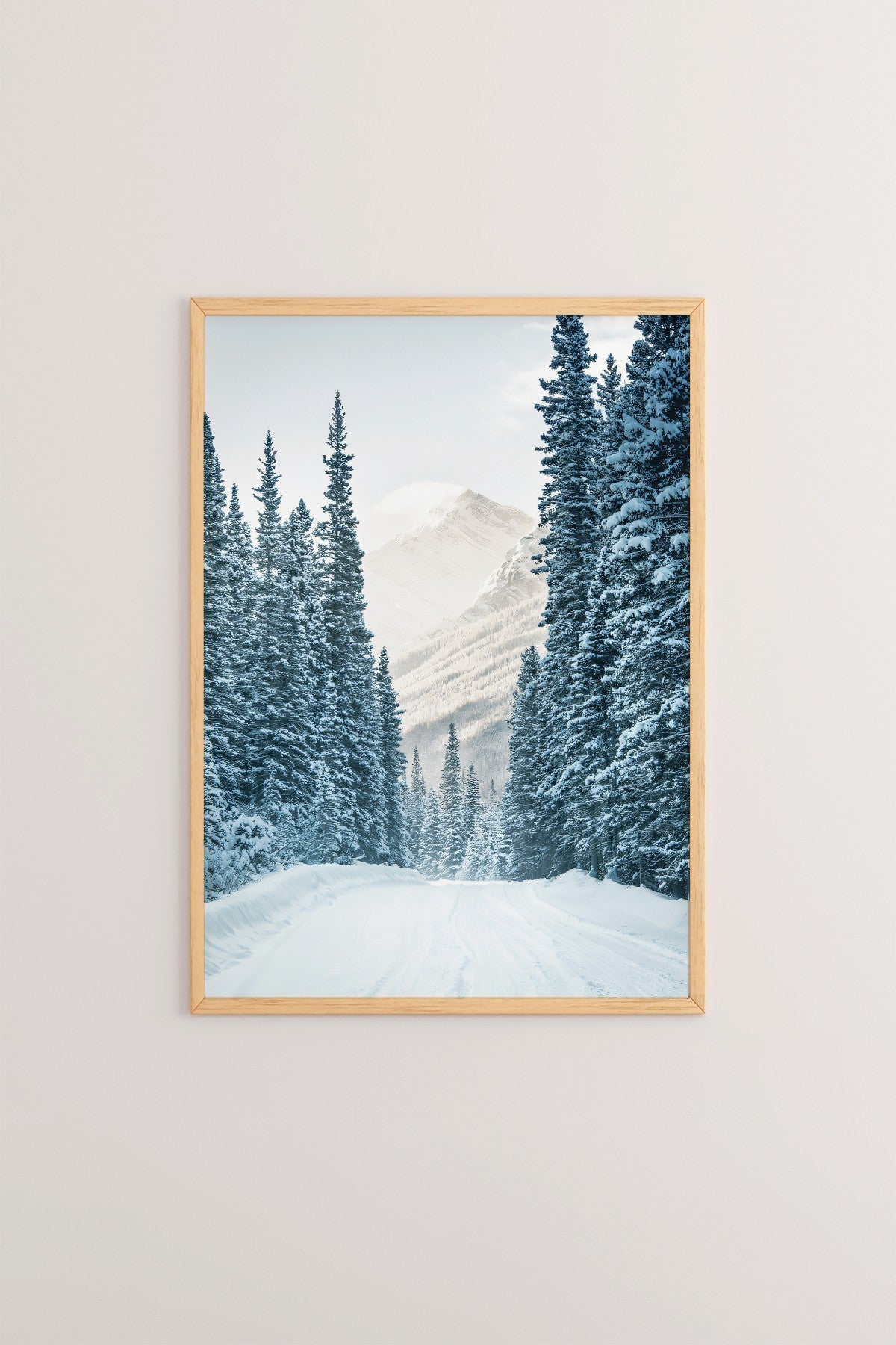 Quadro Decorativo Multicolor em Madeira Maciça - Impressão Digital Premium 33x48cm