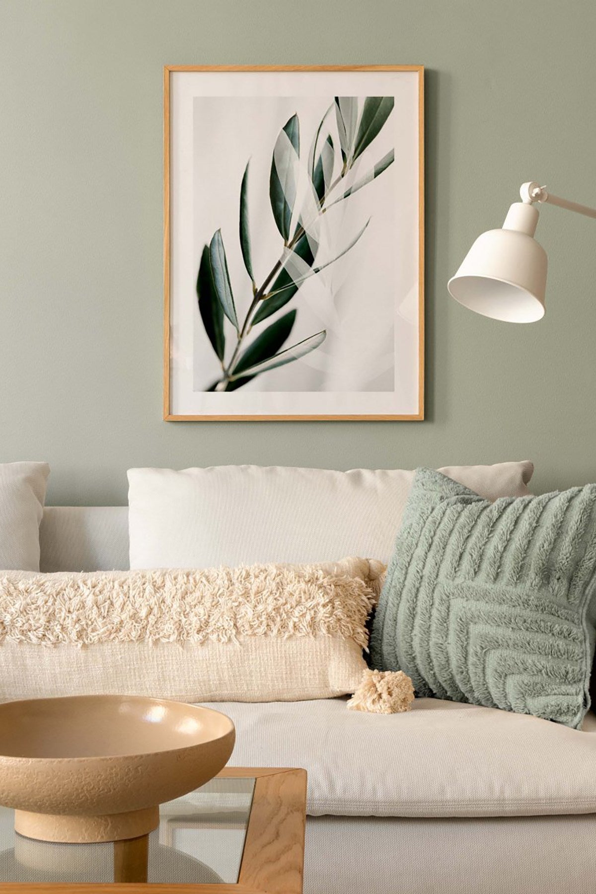 Quadro Decorativo com Moldura de Madeira Maciça (2 cm), Impressão Digital em MDF, 33 x 48 cm — Multicolor – Tekhamcerceve98