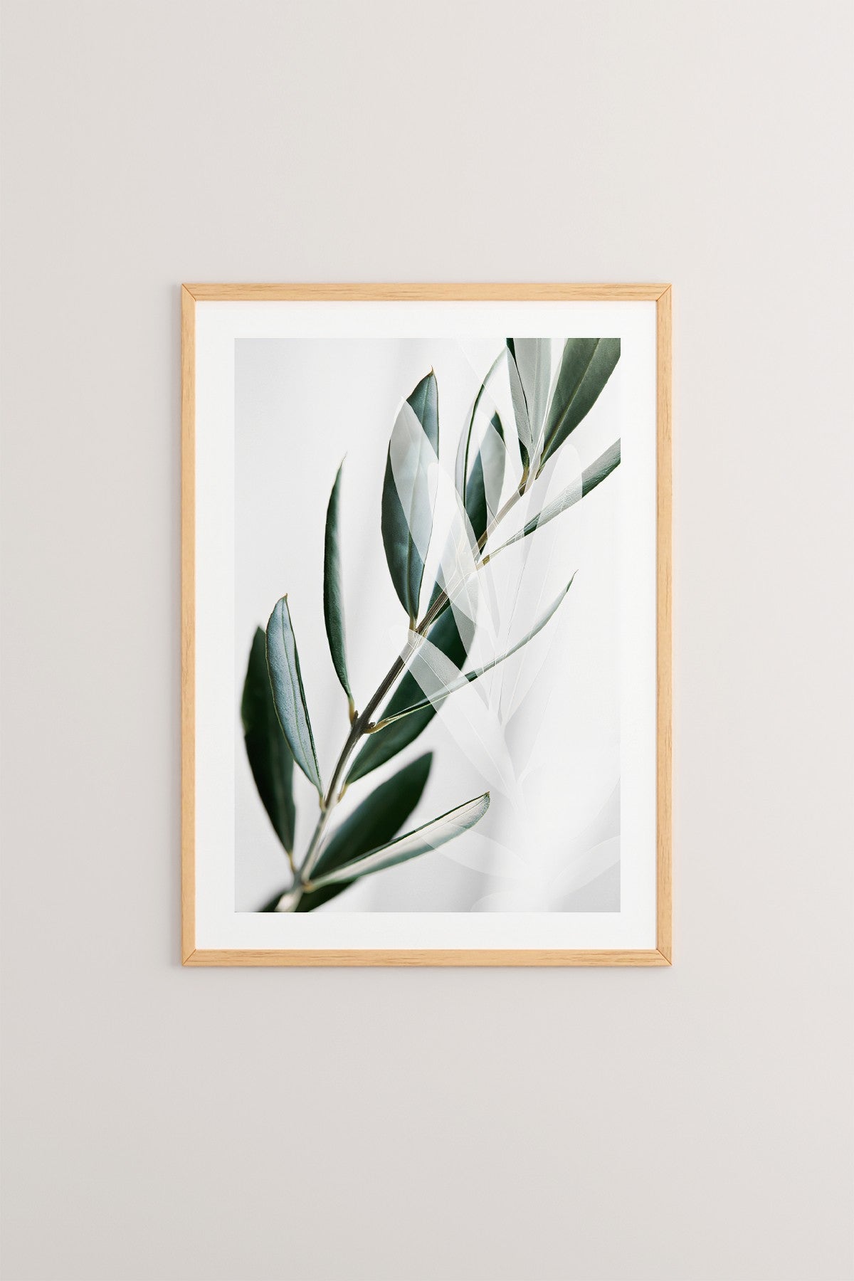 Quadro Decorativo com Moldura de Madeira Maciça (2 cm), Impressão Digital em MDF, 33 x 48 cm — Multicolor – Tekhamcerceve98